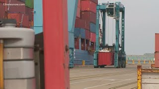 Longshoremen nationwide threaten to strike [upl. by Sawtelle440]