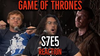 HES BACK  Game of Thrones S7E5  Eastwatch  REACTION [upl. by Christabel]