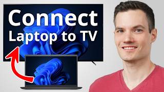 How to Connect Laptop to TV Wireless amp HDMI [upl. by Deborath325]