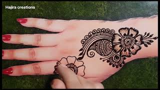 Stylish mehndi design  Upper hand mehndi design  mehndi ka design  mehndi  mehandi [upl. by Cirdet]