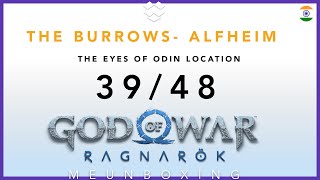 Odins Ravens location 3948 in The Burrows Alfheim godofwar2022 godofwarragnarok [upl. by Lenore]