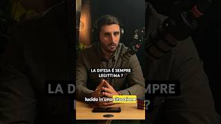 La legittima difesa è sempre legittima 💥Italia Attualita podcast viralvideos LegittimaDifesa [upl. by Rimma]