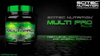 Scitec Nutrition MULTI PRO PLUS ironpower [upl. by Atrebla]