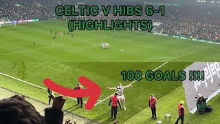 CRAZY SCENES CELTIC V HIBS 61 HIGHLIGHTS [upl. by Libby]