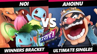 Sumapa 151  Noi Pokemon Trainer Vs Ahoinu Wario Smash Ultimate  SSBU [upl. by Annaiv661]