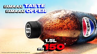 Pepsi Zero Sugar  Kamaaal Taste Kamaaal Offer ft Young Stunners [upl. by Sabu]