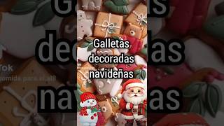 Cómo hacer Galletas Decoradas de Navidadsuscribetealcanal navidadrecetasfaciles [upl. by Mallina]