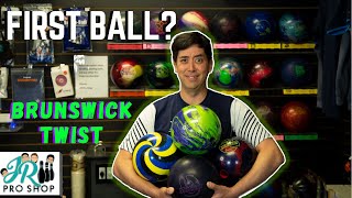 How To Choose Your First Bowling Ball  Brunswick Twist  Ideal First Ball [upl. by Milstone430]