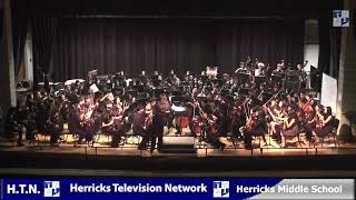 Herricks Middle Schools OrchestraBandChorus Concert 12523 [upl. by Cavill]