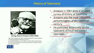 History of Taxonomy  Principles of Systematics  ZOO511TTopic009 [upl. by Ford426]