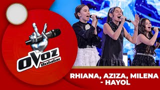 Ovoz Bolalar  RHIANA  MILENA  AZIZA  HAYOL SEVARA NAZARXON TheVoiceofUzbekistan [upl. by Marena]