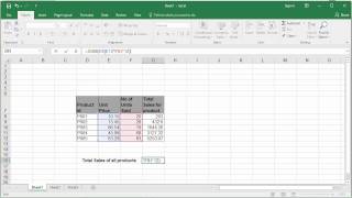 Introduction to Multi Cell and Single Cell Array Formulas of Excel 2016 [upl. by Seravart]