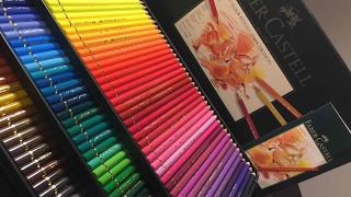 Faber Castell  Polychromos Colour Pencils  Set Of 120  UNBOXING [upl. by Dlonyar]