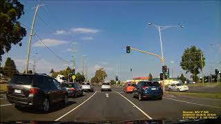 Realtime Driving Moorabbin to Pakenham [upl. by Julide540]