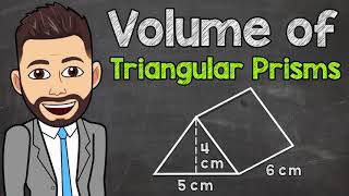 How to Find the Volume of a Triangular Prism  Math with Mr J [upl. by Arinay]