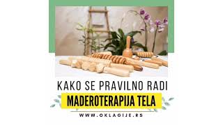 Kako se pravilno radi maderoterapija tela [upl. by Solly]