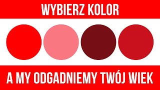 Kolorowy test który zdradzi wiek twojego umysłu [upl. by Hertzfeld101]