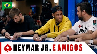 Neymar Jr Torneio de Poker Beneficente  PT1 ♠️ EPT Barcelona 2018 ♠️ PokerStars Brasil [upl. by Alian]