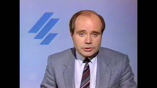 BBC Scotland News Summary With Bob Christie  1987 [upl. by Blasien]