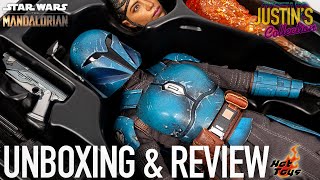 Hot Toys Koska Reeves The Mandalorian Unboxing amp Review [upl. by Nabal]