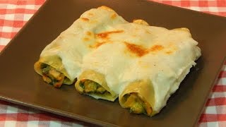 Cómo hacer canelones de verduras receta paso a paso [upl. by Helprin]