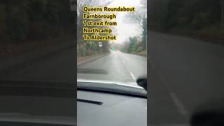 Farnborough driving test queens roundabout northcsmp to Aldershot  😍😍 driving drivingtest [upl. by Neiman]