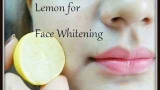 How to Whiten Skin with Lemon [upl. by Juieta]