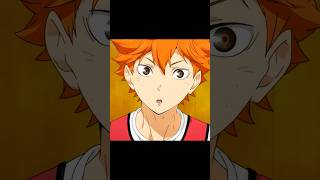 La determinazione di Hinata haikyuu hinatashoyo anime shorts [upl. by Haiacim]