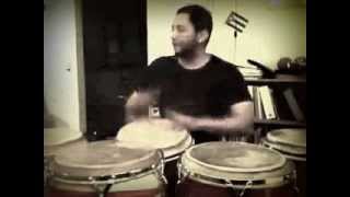 Estudios Ideas para 4 y 5 congas y clave de pie [upl. by Eseerehc]