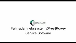 Heinzmann ServiceSoftware DirectPower  Installation und Bedienung [upl. by Thorrlow]