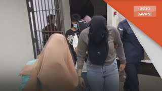 Mahkamah  Anggota polis wanita antara didakwa miliki ketum [upl. by Awahsoj]