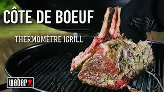 Côte de boeuf grillés au barbecue  Weber [upl. by Ssor]