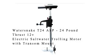 Part 2 Watersnake Trolling motor T24 ASP VLOG 30 [upl. by Romeo]