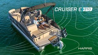 Electric Pontoon Boat  Harris Cruiser E210 [upl. by Eima]