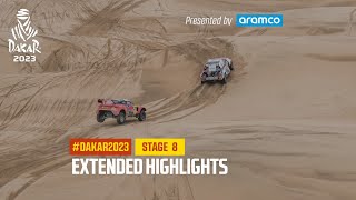 Extended highlights of Stage 8 presented by Aramco  Dakar2023 [upl. by Dulla]