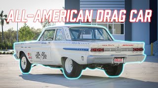 1964 Mercury Comet Drag Car All American Stroked 393ci  REVIEW SERIES [upl. by Etnoved]