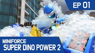 MINIFORCE Super Dino Power2 Ep01 A New Start With Super Dinos [upl. by Rosette]