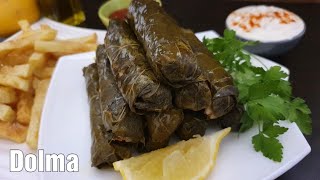 Best Yaprak Sarma Dolma Stuffed Grape Leaves Recipe [upl. by Omora]