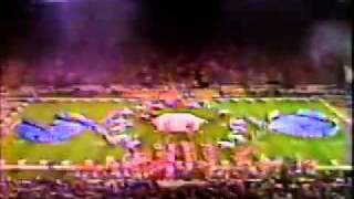 1984 Super Bowl XVIII Disney Half Time Show Part 3 YouTube [upl. by Allsun]