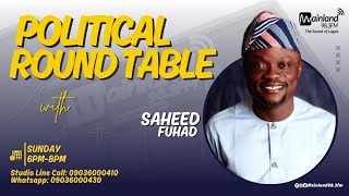 POLITICAL ROUNDTABLE [upl. by Mook]