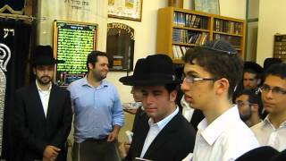 Selichos 5772 2012 Rosh  Chazan Binyomin Moskovits with CHOIR in Yeshiva Midrash Shmuel part 55 [upl. by Anaeda]