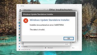 How to Fix Windows Update Error 0x8007000d in Windows 11 Solution [upl. by Elianore]