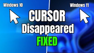 FIX Mouse CURSOR Disappeared on Windows 1011 in 2024 [upl. by Emlen948]