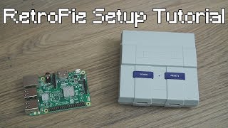 RetroPie Setup Tutorial with SNES Case [upl. by Boeke]