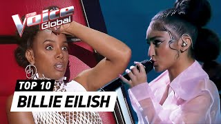 Outstanding BILLIE EILISH covers on The Voice [upl. by Hynes]