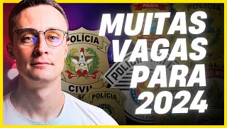 Os Maiores CONCURSOS POLICIAIS de 2024 milhares de vagas  João Lisboa [upl. by Nirroc]