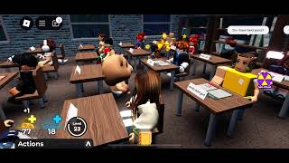 Roblox school second period [upl. by Odlavso581]