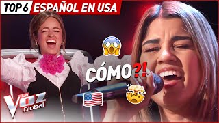 INESPERADAS Audiciones a Ciegas en ESPAÑOL en The Voice USA [upl. by Swart]