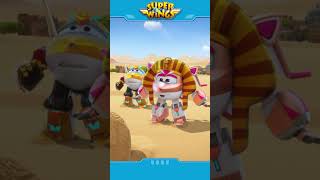 SUPERWINGS shorts The Sphinx Comes to Life  Superwings Electric Heroes superwings jett [upl. by Lorianne]