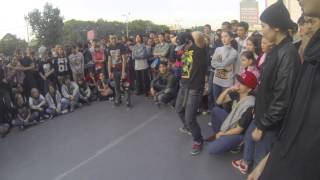 The Freshest Kids  12 Krump Battle  YoungNLight vs Baby Puncher [upl. by Hsemar123]